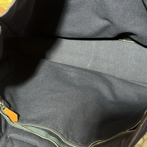 HERMES Fourre Tout MM Tote Bag Canvas Authentic Vintage. - Picture 9 of 12